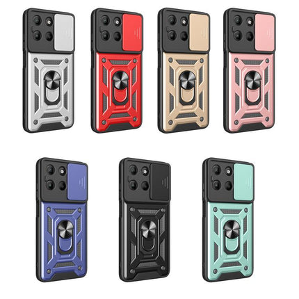 Sliding Camera Cover Design TPU+PC Phone Case, For Motorola Moto G15 / G17 4G, For Motorola Edge 70 Fusion 5G, For Motorola Signature 5G