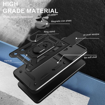 Sliding Camera Cover Design TPU+PC Phone Case, For Motorola Moto G15 / G17 4G, For Motorola Edge 70 Fusion 5G, For Motorola Signature 5G