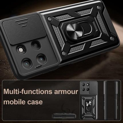 Sliding Camera Cover Design TPU+PC Phone Case, For Motorola Moto G15 / G17 4G, For Motorola Edge 70 Fusion 5G, For Motorola Signature 5G