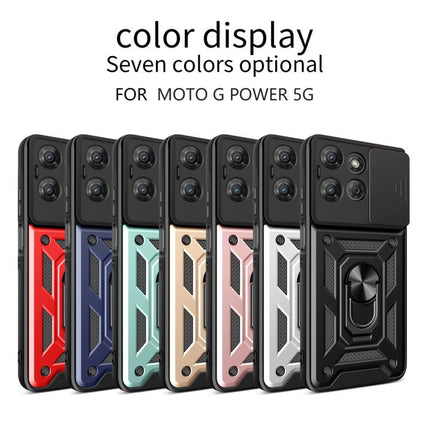 Sliding Camera Cover Design TPU+PC Phone Case, For Motorola Moto G35 5G Global, For Motorola Moto G55, For Motorola Edge 50 5G