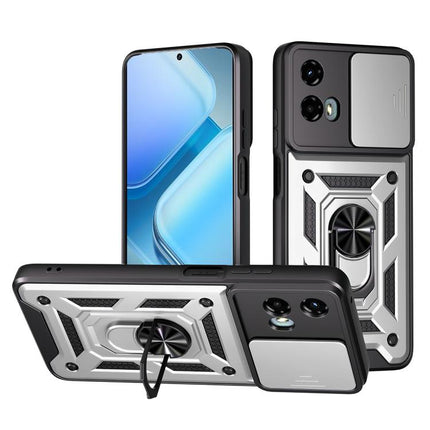 Sliding Camera Cover Design TPU+PC Phone Case, For Motorola Edge 50 Pro Global, For Motorola Edge 50 Fusion, For Motorola Moto G 5G 2024