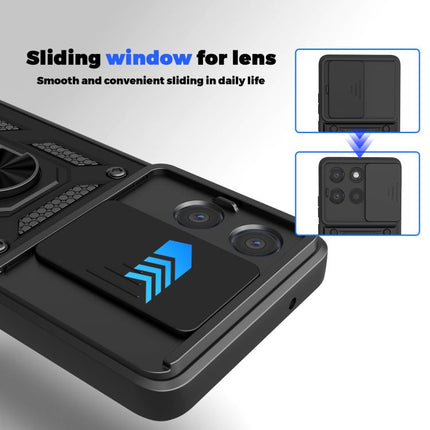 Sliding Camera Cover Design TPU+PC Phone Case, For Motorola Moto G86 Power, For Motorola Moto G56 5G, For Motorola Edge 60 / 60 Fusion