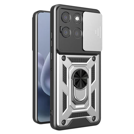 Sliding Camera Cover Design TPU+PC Phone Case, For Motorola Moto G86 Power, For Motorola Moto G56 5G, For Motorola Edge 60 / 60 Fusion