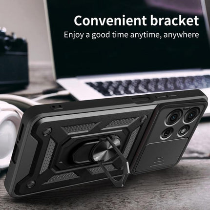 Sliding Camera Cover Design TPU+PC Phone Case, For Motorola Moto G75 / G86 5G, For Motorola Edge 70 5G, For Motorola Moto G06 4G