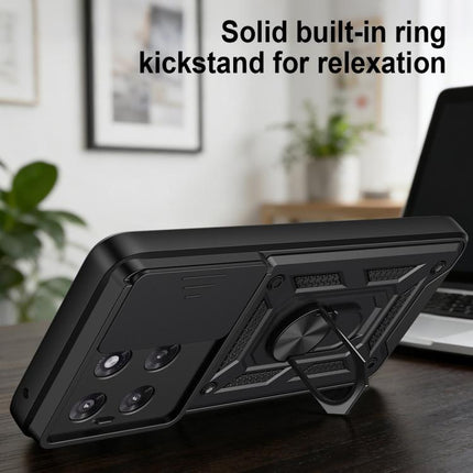Sliding Camera Cover Design TPU+PC Phone Case, For Motorola Moto G15 / G17 4G, For Motorola Edge 70 Fusion 5G, For Motorola Signature 5G