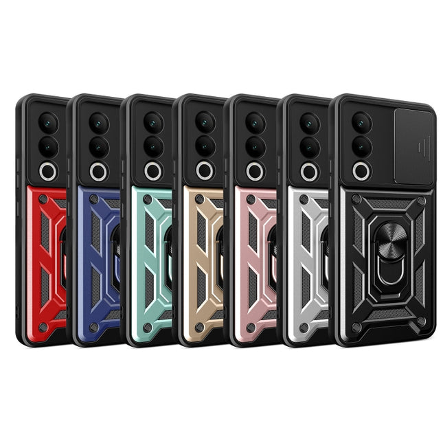 Sliding Camera Cover Design TPU+PC Phone Case, For OnePlus 12R 5G / Ace 3 5G, For OnePlus 12 5G Global, For OnePlus Nord N30 / CE3 Lite