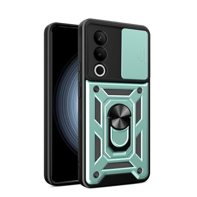 Sliding Camera Cover Design TPU+PC Phone Case, For OnePlus 12R 5G / Ace 3 5G, For OnePlus 12 5G Global, For OnePlus Nord N30 / CE3 Lite