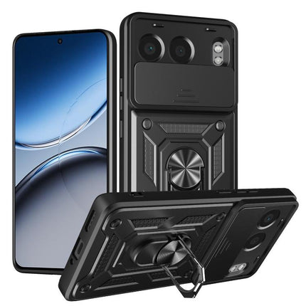 Sliding Camera Cover Design TPU+PC Phone Case, For OnePlus 13R / Ace 5 / Ace 5 Pro 5G, For OnePlus 13, For OnePlus Nord 4