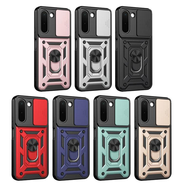 Sliding Camera Cover Design TPU+PC Phone Case, For OnePlus Nord 6 5G, For OnePlus Turbo 6 / Turbo 6V 5G, For OnePlus 15R