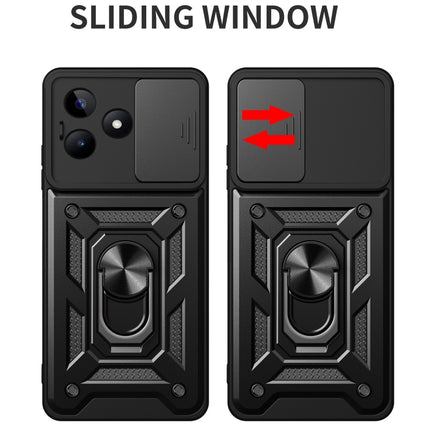 Sliding Camera Cover Design TPU+PC Phone Case, For Realme C53 4G / Narzo N53 4G, For Realme 11 Pro 5G / 11 Pro+, For Realme C65 4G
