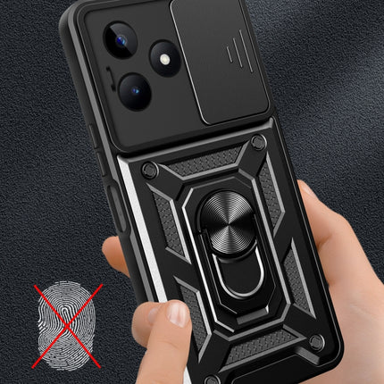 Sliding Camera Cover Design TPU+PC Phone Case, For Realme C53 4G / Narzo N53 4G, For Realme 11 Pro 5G / 11 Pro+, For Realme C65 4G