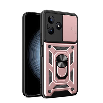 Sliding Camera Cover Design TPU+PC Phone Case, For Realme C53 4G / Narzo N53 4G, For Realme 11 Pro 5G / 11 Pro+, For Realme C65 4G