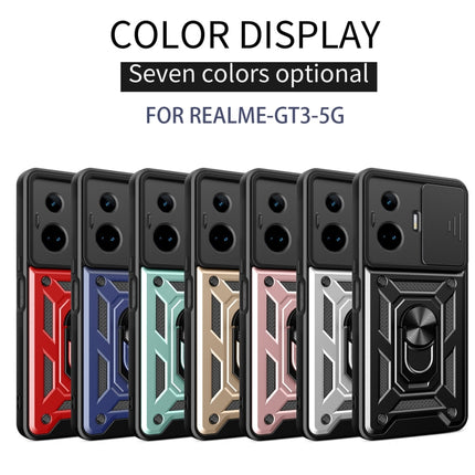 Sliding Camera Cover Design TPU+PC Phone Case, For Realme GT3 5G, For Realme C21Y / C25Y, For Realme C25 / C15