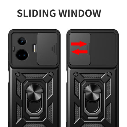 Sliding Camera Cover Design TPU+PC Phone Case, For Realme GT3 5G, For Realme C21Y / C25Y, For Realme C25 / C15