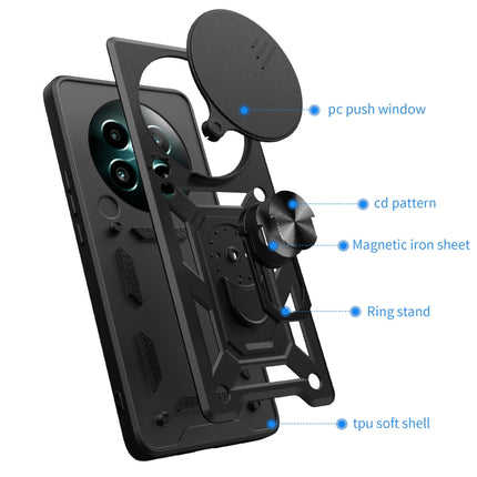 Sliding Camera Cover Design TPU+PC Phone Case, For Realme 12+ 5G Global, For Realme 12 Pro / 12 Pro+ 5G, For Realme Narzo 60x 5G Global