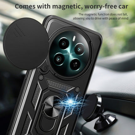 Sliding Camera Cover Design TPU+PC Phone Case, For Realme 12+ 5G Global, For Realme 12 Pro / 12 Pro+ 5G, For Realme Narzo 60x 5G Global
