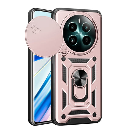 Sliding Camera Cover Design TPU+PC Phone Case, For Realme 12+ 5G Global, For Realme 12 Pro / 12 Pro+ 5G, For Realme Narzo 60x 5G Global
