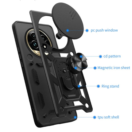 Sliding Camera Cover Design TPU+PC Phone Case, For Realme 13 Pro / 13 Pro+ 5G, For Realme C61 / C63, For Realme 12 5G Global