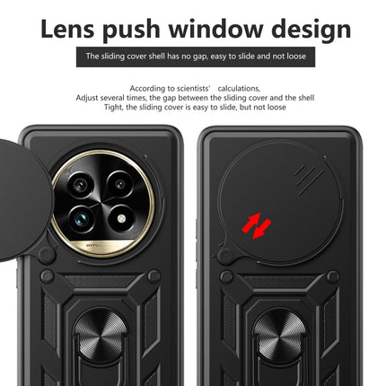 Sliding Camera Cover Design TPU+PC Phone Case, For Realme 13 Pro / 13 Pro+ 5G, For Realme C61 / C63, For Realme 12 5G Global