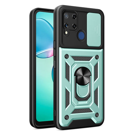 Sliding Camera Cover Design TPU+PC Phone Case, For Realme GT3 5G, For Realme C21Y / C25Y, For Realme C25 / C15