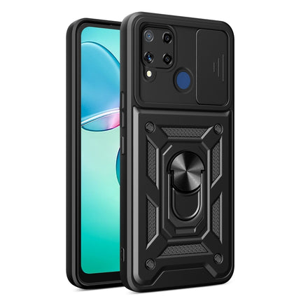 Sliding Camera Cover Design TPU+PC Phone Case, For Realme GT3 5G, For Realme C21Y / C25Y, For Realme C25 / C15