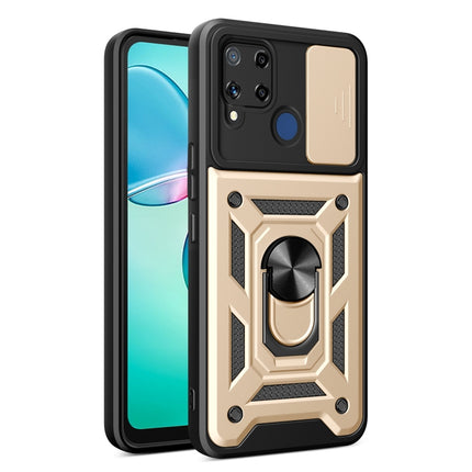 Sliding Camera Cover Design TPU+PC Phone Case, For Realme GT3 5G, For Realme C21Y / C25Y, For Realme C25 / C15
