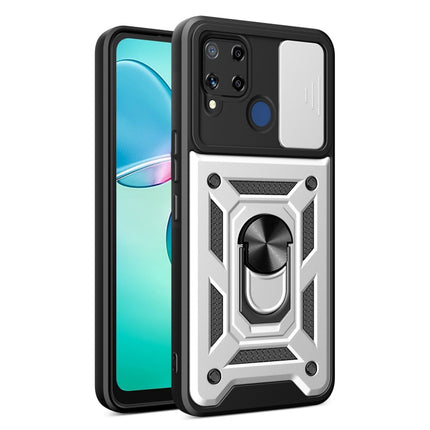 Sliding Camera Cover Design TPU+PC Phone Case, For Realme GT3 5G, For Realme C21Y / C25Y, For Realme C25 / C15