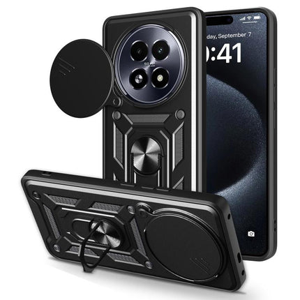 Sliding Camera Cover Design TPU+PC Phone Case, For Realme P3 Pro 5G, For Realme C75 4G / 14x 5G Global, For Realme 13+ 5G