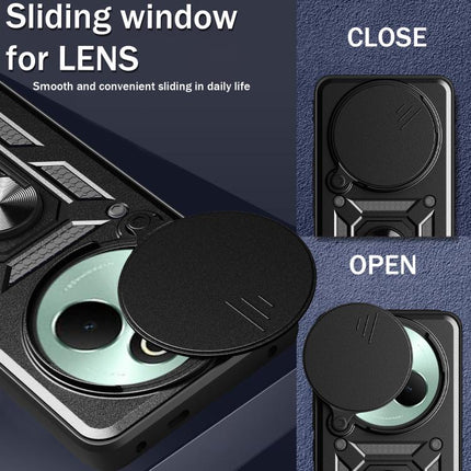 Sliding Camera Cover Design TPU+PC Phone Case, For Realme P3 Pro 5G, For Realme C75 4G / 14x 5G Global, For Realme 13+ 5G