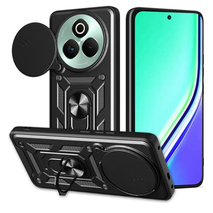 Sliding Camera Cover Design TPU+PC Phone Case, For Realme P3 Pro 5G, For Realme C75 4G / 14x 5G Global, For Realme 13+ 5G