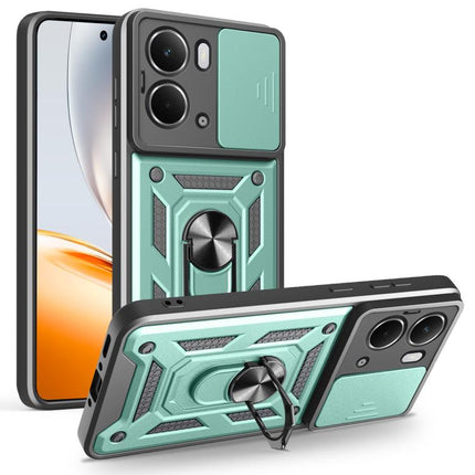 Sliding Camera Cover Design TPU+PC Phone Case, For Realme 15T 5G, For Realme C71 4G, For Realme Neo7x / P3 5G