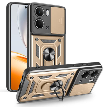 Sliding Camera Cover Design TPU+PC Phone Case, For Realme 15T 5G, For Realme C71 4G, For Realme Neo7x / P3 5G