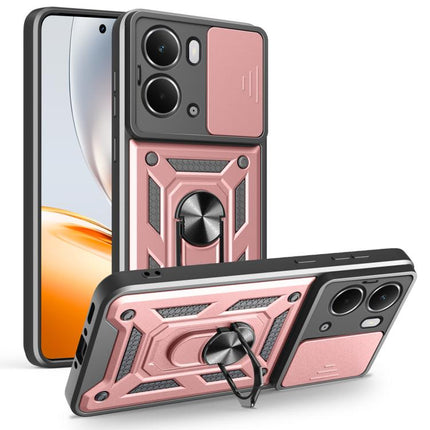 Sliding Camera Cover Design TPU+PC Phone Case, For Realme 15T 5G, For Realme C71 4G, For Realme Neo7x / P3 5G
