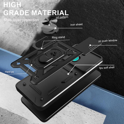 Sliding Camera Cover Design TPU+PC Phone Case, For Realme 5 Pro, For Realme 5
