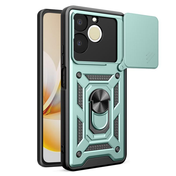 Sliding Camera Cover Design TPU+PC Phone Case, For Realme C71 India / Note 70T 4G, For Realme 15x 5G India / C85 5G, For Realme C85 Pro 5G India