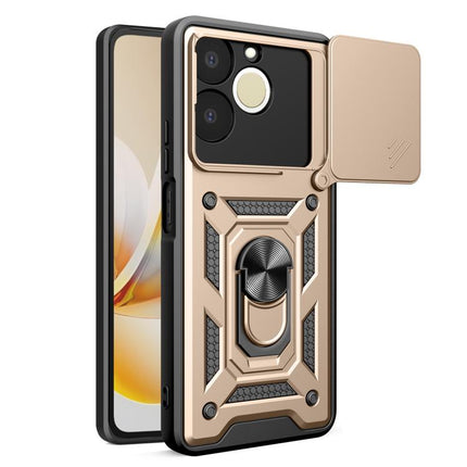 Sliding Camera Cover Design TPU+PC Phone Case, For Realme C71 India / Note 70T 4G, For Realme 15x 5G India / C85 5G, For Realme C85 Pro 5G India