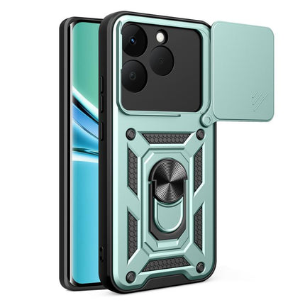 Sliding Camera Cover Design TPU+PC Phone Case, For Realme 15T 5G, For Realme C71 4G, For Realme Neo7x / P3 5G
