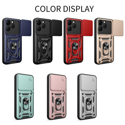 Sliding Camera Cover Design TPU+PC Phone Case, For Realme 15T 5G, For Realme C71 4G, For Realme Neo7x / P3 5G