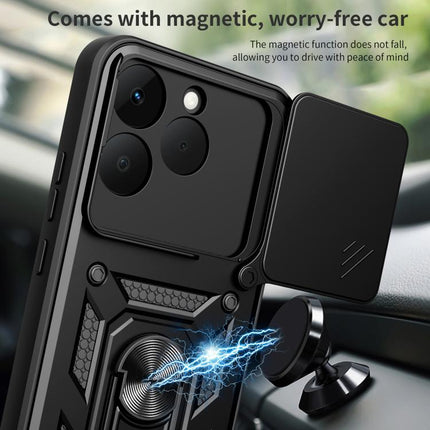 Sliding Camera Cover Design TPU+PC Phone Case, For Realme 15T 5G, For Realme C71 4G, For Realme Neo7x / P3 5G