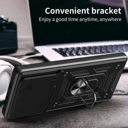 Sliding Camera Cover Design TPU+PC Phone Case, For Realme 15T 5G, For Realme C71 4G, For Realme Neo7x / P3 5G