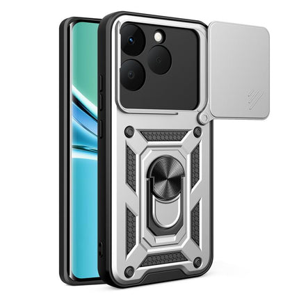 Sliding Camera Cover Design TPU+PC Phone Case, For Realme 15T 5G, For Realme C71 4G, For Realme Neo7x / P3 5G