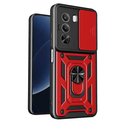 Sliding Camera Cover Design TPU+PC Phone Case, For Realme 16 Pro+ 5G Global, For Realme 16 Pro / 16 Pro+ 5G, For Realme P4x 5G India