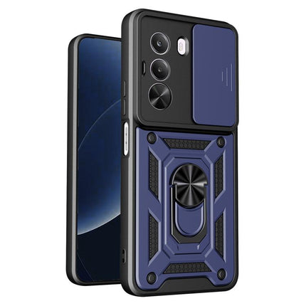 Sliding Camera Cover Design TPU+PC Phone Case, For Realme 16 Pro+ 5G Global, For Realme 16 Pro / 16 Pro+ 5G, For Realme P4x 5G India