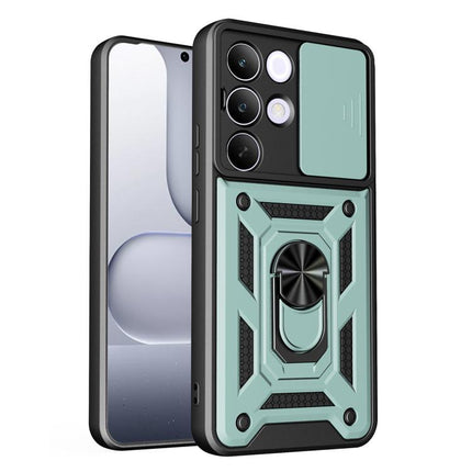 Sliding Camera Cover Design TPU+PC Phone Case, For Realme C71 India / Note 70T 4G, For Realme 15x 5G India / C85 5G, For Realme C85 Pro 5G India