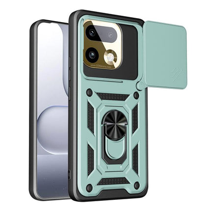 Sliding Camera Cover Design TPU+PC Phone Case, For Realme 16 Pro+ 5G Global, For Realme 16 Pro / 16 Pro+ 5G, For Realme P4x 5G India