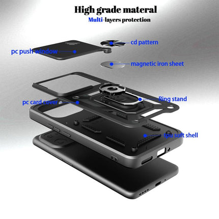 Sliding Camera Cover Design TPU+PC Phone Case, For Realme 16 Pro+ 5G Global, For Realme 16 Pro / 16 Pro+ 5G, For Realme P4x 5G India