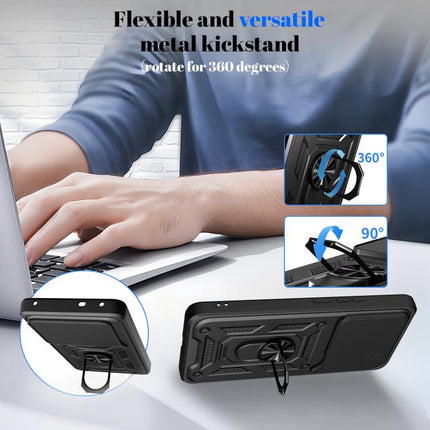 Sliding Camera Cover Design TPU+PC Phone Case, For Realme 16 Pro+ 5G Global, For Realme 16 Pro / 16 Pro+ 5G, For Realme P4x 5G India