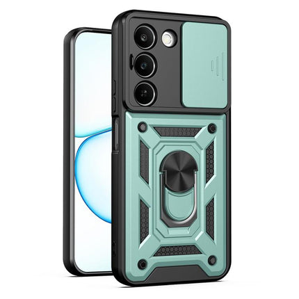 Sliding Camera Cover Design TPU+PC Phone Case, For Realme P4 Power 5G, For Realme C83 5G, For Realme 16 5G