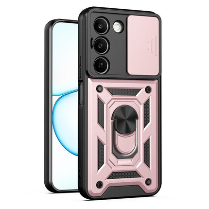 Sliding Camera Cover Design TPU+PC Phone Case, For Realme P4 Power 5G, For Realme C83 5G, For Realme 16 5G