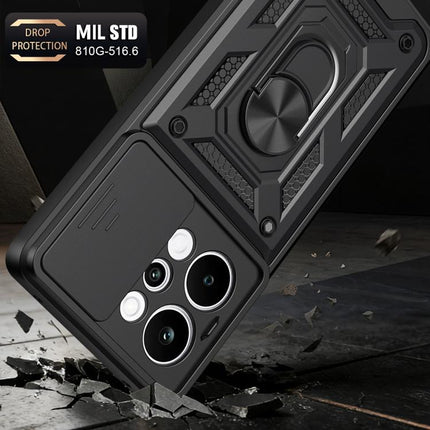 Sliding Camera Cover Design TPU+PC Phone Case, For Realme P4 Power 5G, For Realme C83 5G, For Realme 16 5G